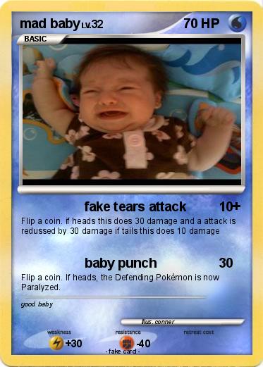 Pokemon mad baby