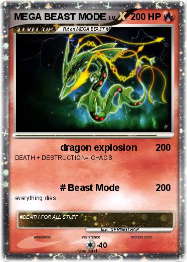Pokemon MEGA BEAST MODE