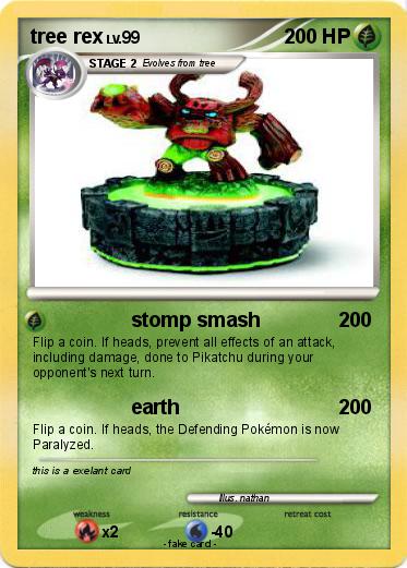 Pokemon tree rex