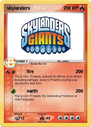 Pokemon skylanders