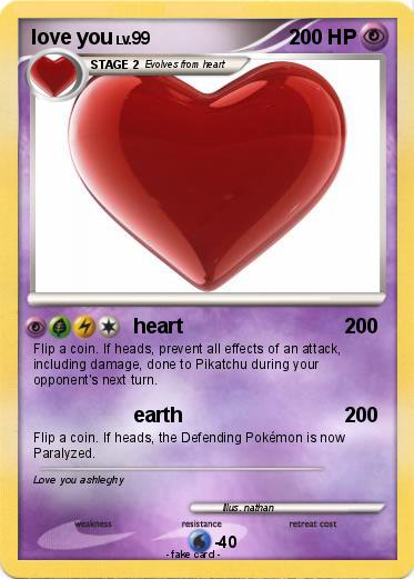 Pokemon love you