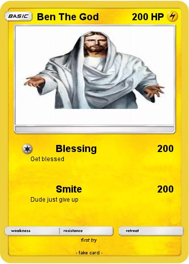 Pokemon Ben The God