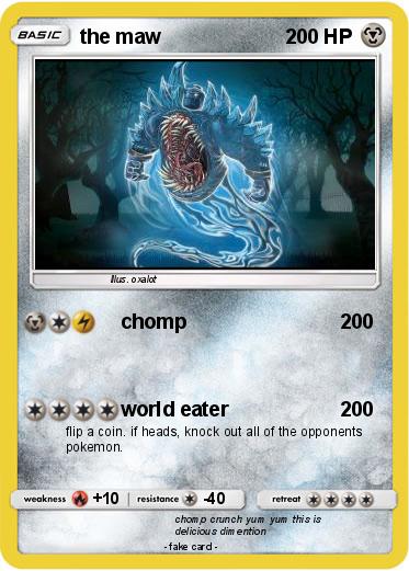 Pokemon the maw