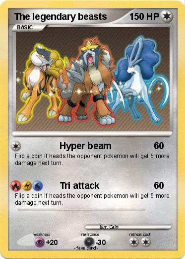 Pokemon The legendary beasts