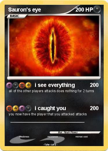 Pokemon Sauron's eye