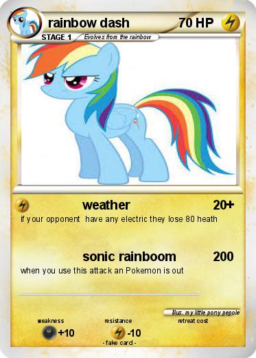 Pokemon rainbow dash