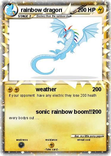 Pokemon rainbow dragon