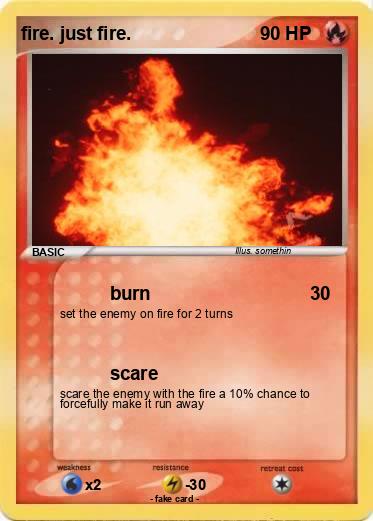 Pokemon fire. just fire.