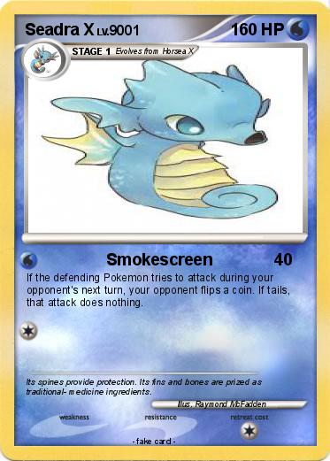 Pokemon Seadra X