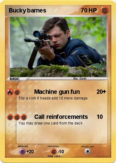 Pokemon Bucky barnes
