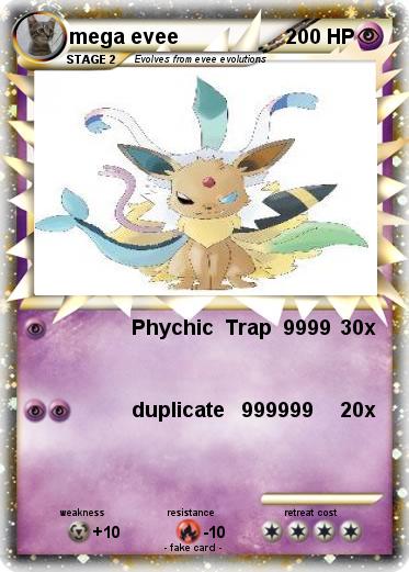 Pokemon mega evee