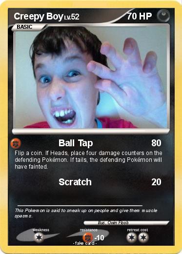Pokemon Creepy Boy