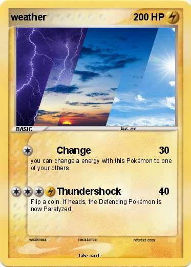 Pokemon weather