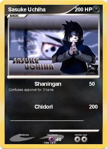 Pokemon Sasuke Uchiha