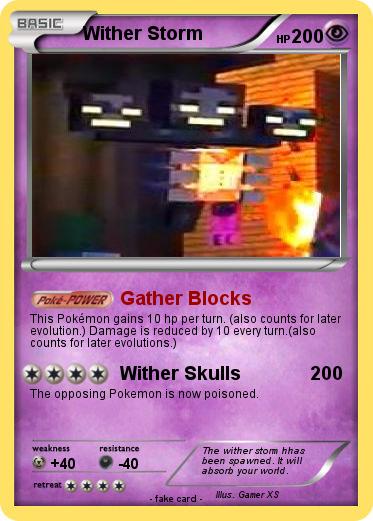 Pokemon Wither Storm