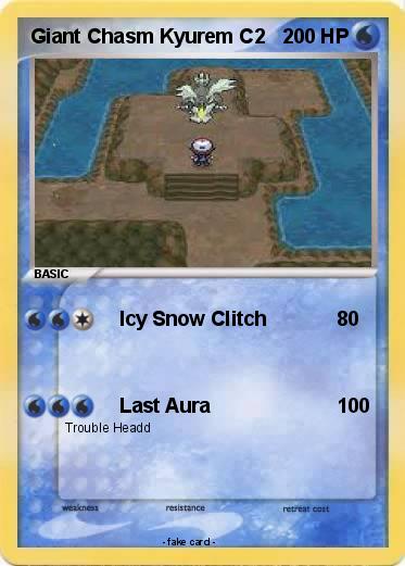 Pokemon Giant Chasm Kyurem C2