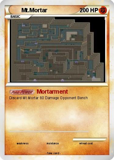 Pokemon Mt.Mortar