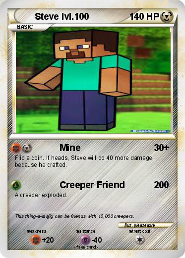 Pokemon Steve lvl.100