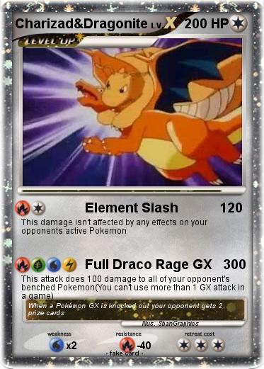 Pokemon Charizad&Dragonite