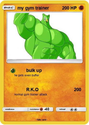 Pokemon my gym trainer