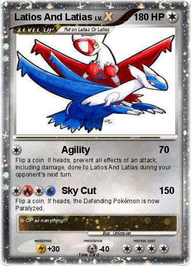 Pokemon Latios And Latias