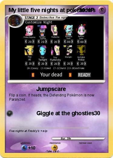 Pokemon My little five nights at pokémon's