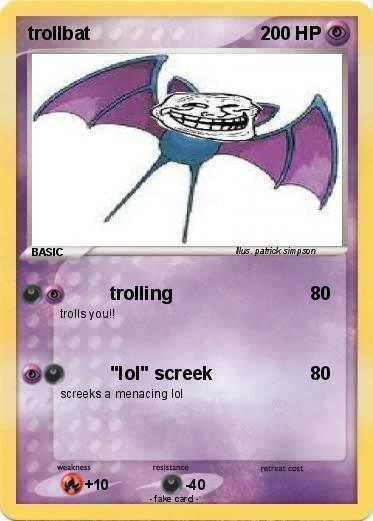 Pokemon trollbat