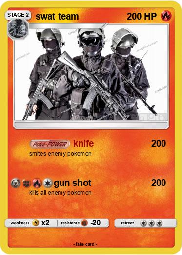 Pokemon swat team