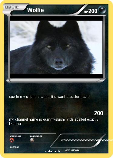 Pokemon Wolfie