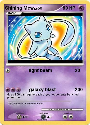 Pokemon Shining Mew