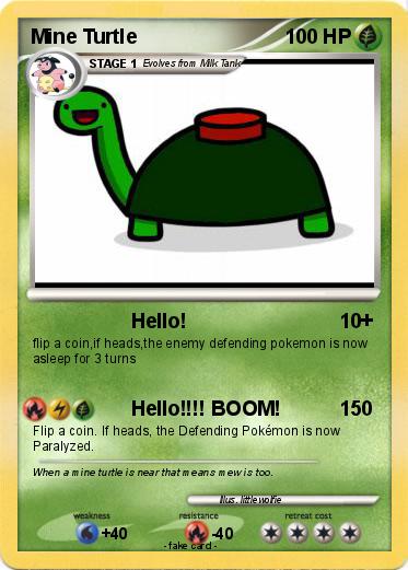 Pokemon Mine Turtle