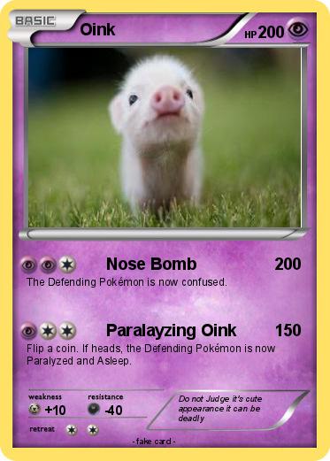 Pokemon Oink