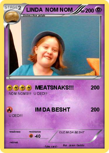 Pokemon LINDA  NOM NOM