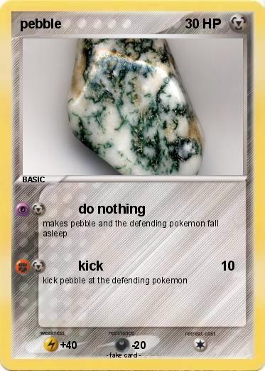 Pokemon pebble