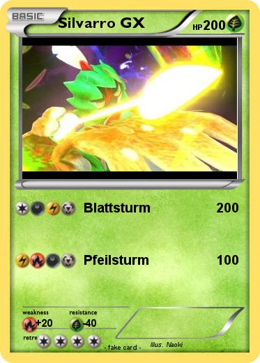 Pokemon Silvarro GX