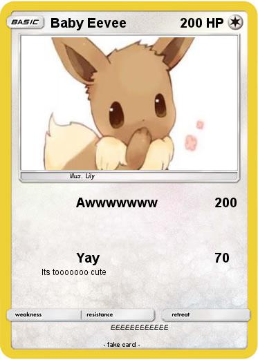 Pokemon Baby Eevee