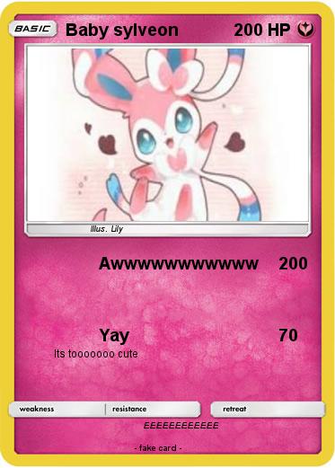 Pokemon Baby sylveon