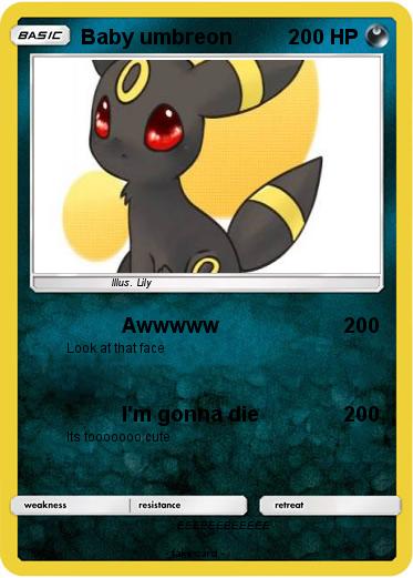 Pokemon Baby umbreon