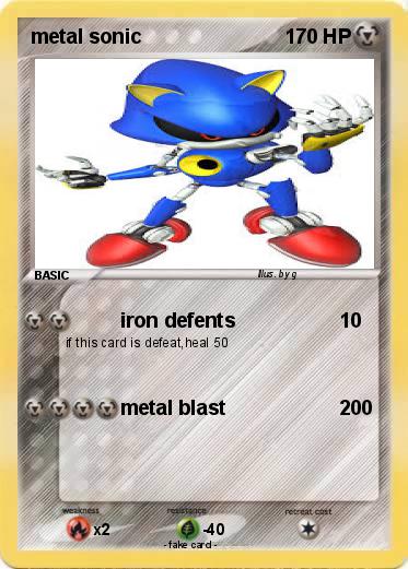 Pokemon metal sonic