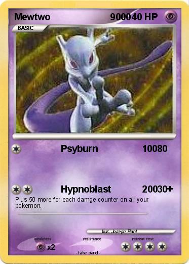 Pokemon Mewtwo                       9000