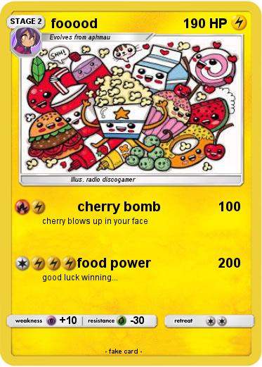 Pokemon fooood
