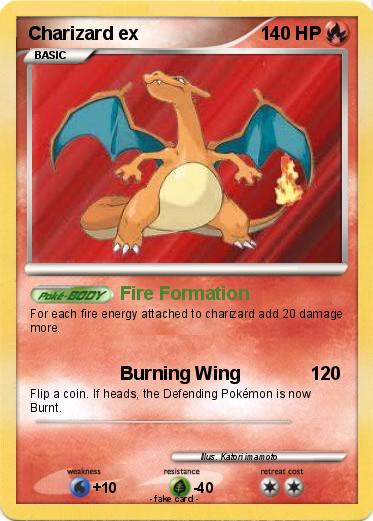 Pokemon Charizard ex
