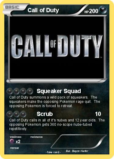 Pokemon Call of Duty