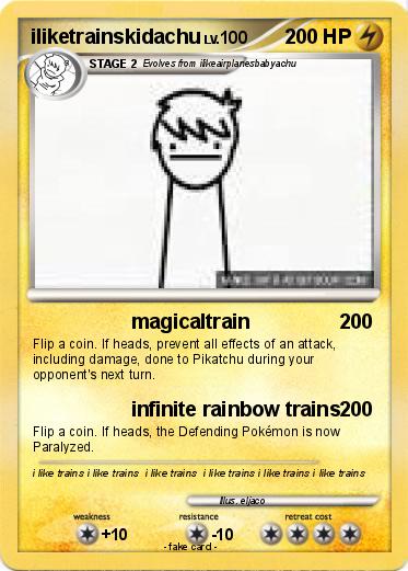 Pokemon iliketrainskidachu