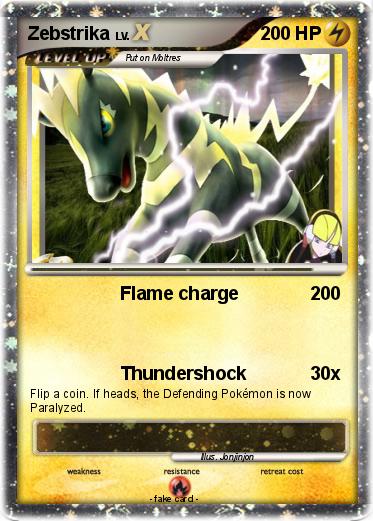 Pokemon Zebstrika