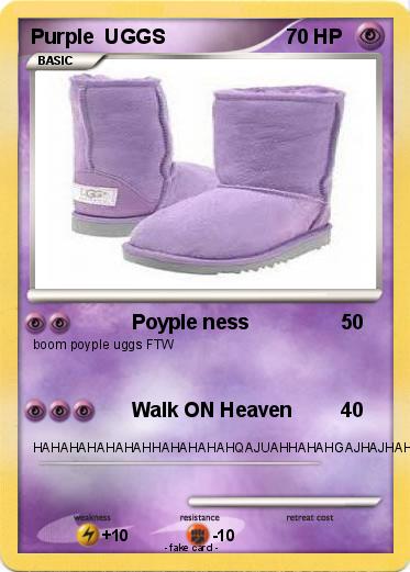 Pokemon Purple  UGGS