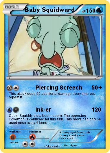 Pokemon Baby Squidward