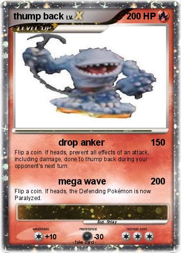 Pokemon thump back