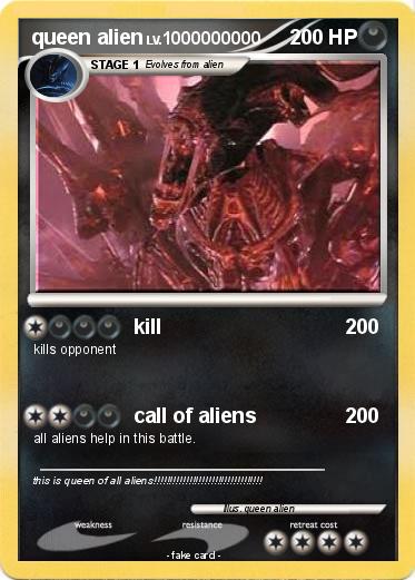 Pokemon queen alien