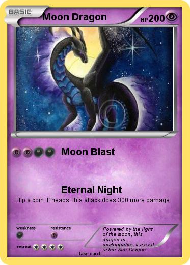 Pokemon Moon Dragon